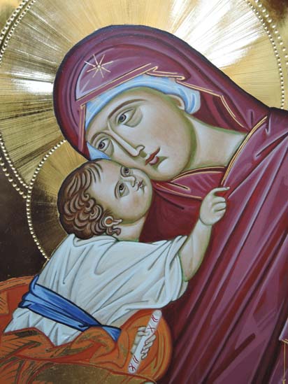 Vergine di Chora, 2, part
